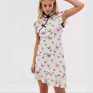 Sister Jane Butterfly Print Dress